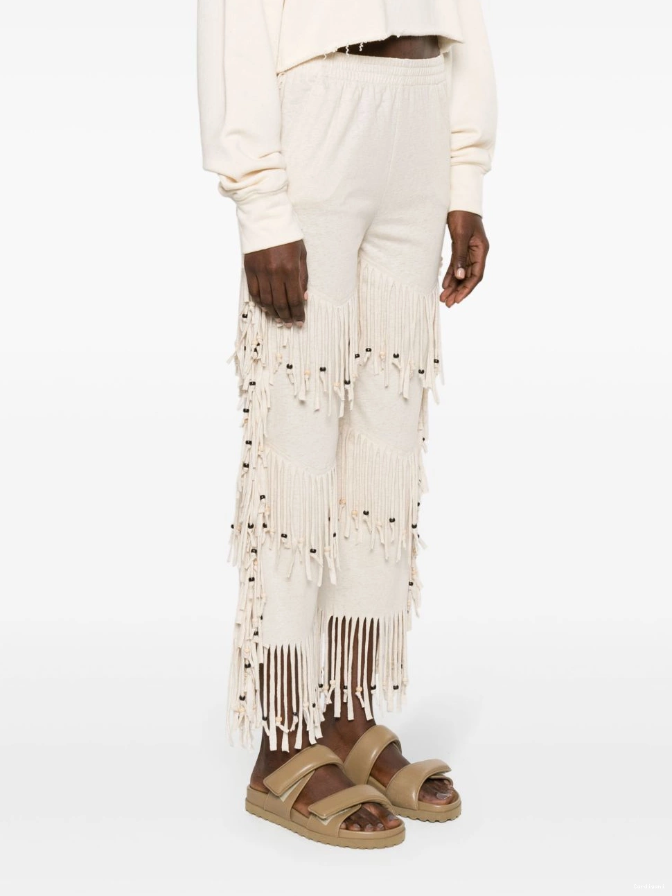 Affordable Alanui Women fringed trousers Monsoon 0811